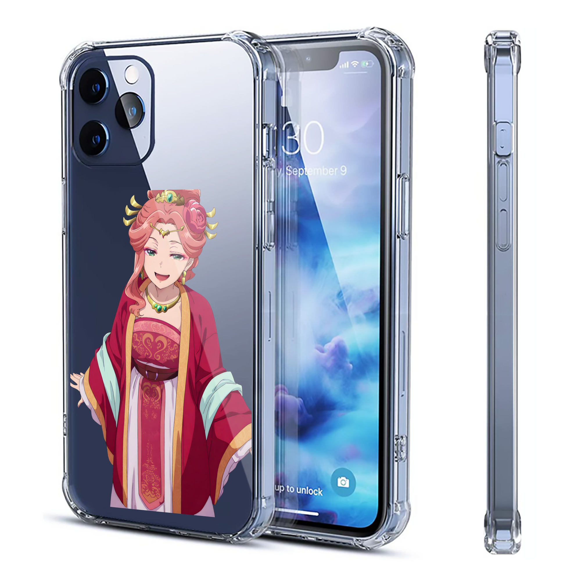 （画像用） 薬屋のひとりごと The Apothecary Diaries 【iPhone 12シリーズ対応】透明スマホケース（クリアソフトケース）